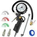 Gabrielle manomtre pression pneue haute prcis 220 psi multifonctionnel jauge de pression numrique ...