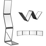 Gabrielle - miroir 360 degrés, miroir 4 voies, miroir de poche pliable compact, miroir à main pliable, ... Gabrielle - miroir 360 degrés, miroir 4 voies, miroir de poche pliable compact, miroir à main pliable, ...