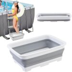 Pediluve piscine, bassine pied, bassine pour bain de pieds pliable antidérapant, accessoires pour piscine, ... Pediluve piscine, bassine pied, bassine pour bain de pieds pliable antidérapant, accessoires pour piscine, ...