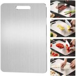 Gabrielle - planche à découper en titane, yamato titanium, planche a decouper inox pour la cuisine, pour ... Gabrielle - planche à découper en titane, yamato titanium, planche a decouper inox pour la cuisine, pour ...