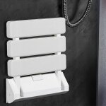 Gabrielle sige de douche sige rabattable pour douche mural capacit de charge 130 kg sige de douche ...
