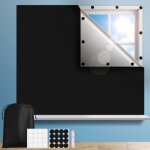 Gabrielle - store occultant fentre sans perage 100x145cm store occultant tissu isolation pour fentre ...