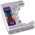 Gain express batterie testeur pour piles et rechargeable piles, affichage de charge statut, adapt� pour ...