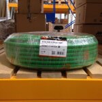 Gaine pr�fil�e 20mm coaxiale tv verte 100m pm flex