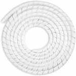 Gaine spirale flexible universel 6mm, kit de câble rangement 1 pack de tube d'enroulement de câble en ... Gaine spirale flexible universel 6mm, kit de câble rangement 1 pack de tube d'enroulement de câble en ...