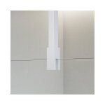 Galeria barre de renfort plafond 125cm pour douche � l'italienne - blanc mat - fortifura