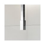 Galeria barre de renfort plafond 125cm pour douche à l'italienne - chrome - fortifura Galeria barre de renfort plafond 125cm pour douche à l'italienne - chrome - fortifura