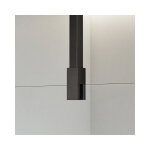 Galeria barre de renfort plafond 125cm pour douche  l'italienne - gunmetal - fortifura