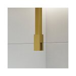 Fortifura - galeria barre de renfort plafond 125cm pour douche  l'italienne - laiton bross
