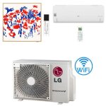 Galerie de photos du climatiseur lg libero smart + artcool r32 dual split inverter 9000 + 9000 btu avec ...