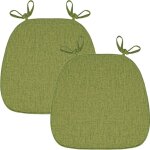 Galette de chaise lot de 1 / 2 / 4 / 6 avec attaches, coussin chaise cuisine lavable, antid�rapant, galette ...