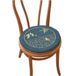 Galette de chaise ronde 35cm / 40cm / 45cm coussin pour chaises de cuisine lavable galette de chaise ...