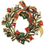 Galozzoit - autre dcoration pour nol, boucles de serviette srie de nol motif strass incrust chaussettes ...