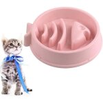 Gamelle d'alimentation lente pour chiens, gamelle anti - glouton pour chien chat de petite et de moyenne ...