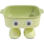 Gamelle pour animaux, robot � grands yeux, protection du cou, distributeur d'eau et de nourriture int�gr�, ...