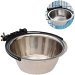 Gamelle pour chien, gamelle � suspendre pour animaux de compagnie anti d�versement en acier inoxydable ...