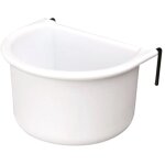 Gamelle en plastique pour perroquets mangeoire et abreuvoir pour oiseaux 400 ml