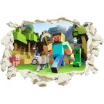 Gamer poster murale d�coration, 40 60cm mine - craft autocollants muraux 3d autocollants muraux de jeu ...