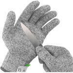 Gants de qualit� alimentaire extr�mement durables et r�sistants aux coupures, classe de protection 5, ...
