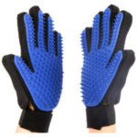 Gants anti - poils pour animaux de compagnie - brosses douces pour chiens, chats et chevaux � poils longs ...