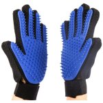 Gants anti - poils pour animaux de compagnie - brosses douces pour chiens, chats et chevaux � poils longs ...
