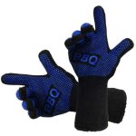 Gants de barbecue gants de four anti - chaleur jusqu'� 800�c universel gants de cuisine r�sistant � la ...
