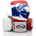 Gants de boxe en cuir v�ritable fairtex bgv1 thai pride 10 oz