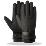 Gants chauds d'hiver gants thermiques imperm�ables et coupe - vent gants de ski antid�rapant gants de ...