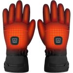 Gants chauffants pour �cran tactile - chauffe - mains pour homme et femme - pour ski, snowboard, cyclisme, ...
