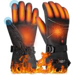 Gants chauffants pour homme et femme - 7, 4 v - 4000 mah - gants de moto chauffants - gants de ski avec ...