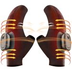 Gants chauffants rechargeables, gants chauffants moto pour homme femme, chauffe main gaming 3 niveaux ...