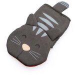 Gant de four chat pour catwoman long �pais r�sistant � la chaleur et au froid