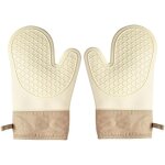 Gant de four, cuisine, 1 paire, r�sistants � la chaleur, maniques cuisine, gants four, gant cuisine four, ...