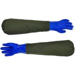 Gants industriels lourds gants imperm�ables longs gants en caoutchouc pvc gants r�sistants aux produits ...