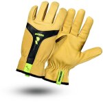 Gant de jardinage en cuir terre - rostaing - 8 - m