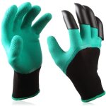 Gants de jardinage avec griffes, imperm�ables et respirants, gants pour creuser et planter, r�sistants ...