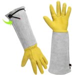 Gants de jardinage pour hommes et femmes - gants de travail en cuir - outils de jardinage - gants anti ...
