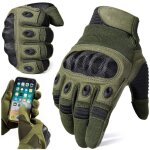 Gants de survie tactiques militaires pour hommes, �cran tactile, cadeau pour la f�te des p�res
