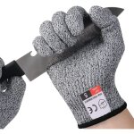Gants de travail anti coupures, protection de niveau 5 et certifi en388 gants securite enfant femme, ...
