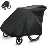 Garage pliable pour remorque de v�lo, housse universelle pour remorque de v�lo en oxford 210d, housse ...