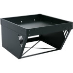 Garage pour robot tondeuse avec bac � plantes hhg - 826, toit abri tondeuse � gazon m�tal 40x60x70cm, ...