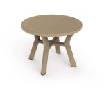 Garbar dalia table ronde recycl�e int�rieure, ext�rieure �100 sable