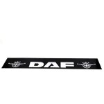 Garde - boue / presse - boue, arri�re, 40x240cm, daf, avec �criture blanche et logo sur fond noir, en ...