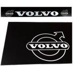 Garde - boue / presse - boue, arri�re, 40x240cm, volvo, avec �criture blanche et logo sur fond noir, ...