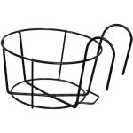 Garde - corps jardini�res porte - pot de fleur ronde cl�ture �tag�re conteneur fer art paniers suspendus ...