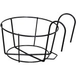 Garde - corps jardini�res porte - pot de fleur ronde cl�ture �tag�re conteneur fer art paniers suspendus ...