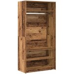 Vidaxl - garde - robe vieux bois 100x50x200 cm bois d'ingénierie Vidaxl - garde - robe vieux bois 100x50x200 cm bois d'ingénierie