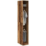 Garde - robe vieux bois 30x50x200 cm bois d'ingénierie Garde - robe vieux bois 30x50x200 cm bois d'ingénierie