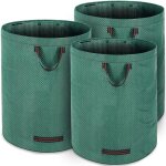 Gardebruk - 2 - 6x sac de jardin 280 l par sac charge max. 50kg doubles coutures 3 poignes sac de dchets ...
