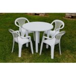 Garden life - table ronde en rsine 90 Garden life - table ronde en rsine 90